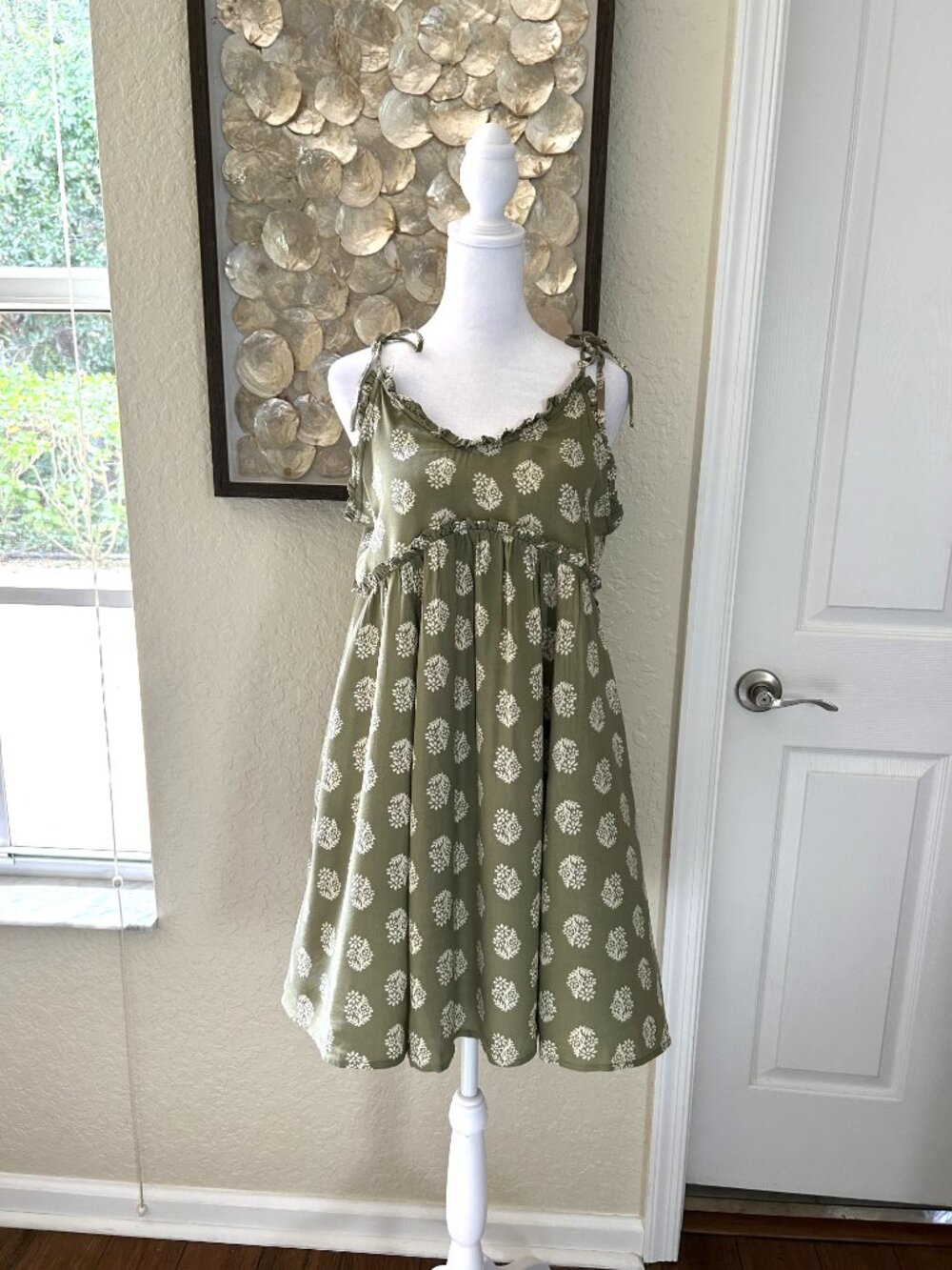 Patrons of Peace Mini Floral Swing Dress